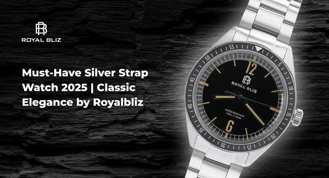 Must-Have Silver Strap Watch 2025 | Classic Elegance by Royalbliz