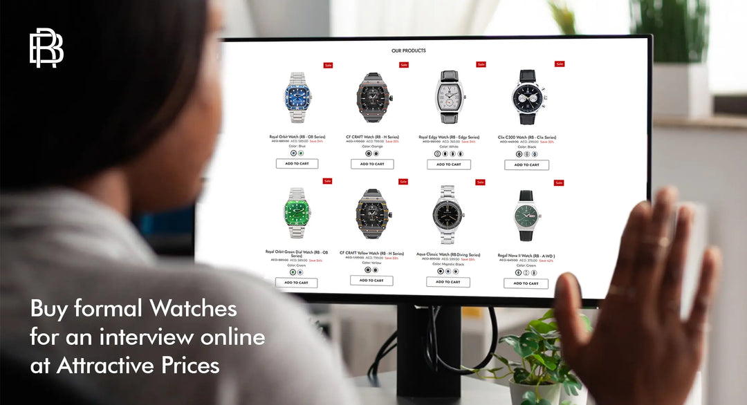 Buy Formal Watches for an Interview Online at Attractive Prices