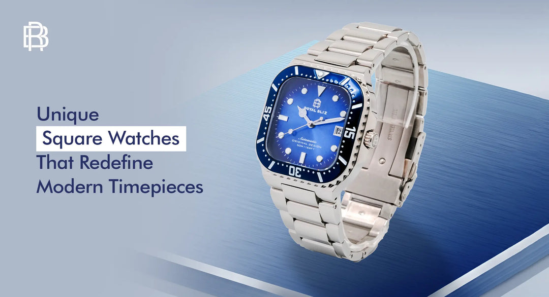 Unique Square Watches That Redefine Modern Timepieces