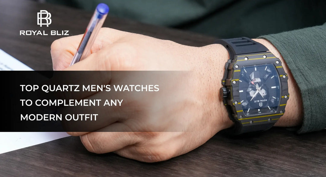 Top Quartz Men's Watches to Complement Any Modern Outfit